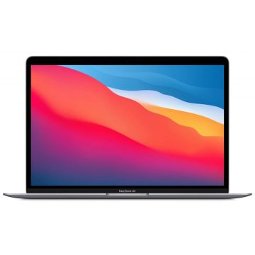   Apple MacBook Air 13 hüvelykes, M1 chip 8 magos CPU-val és 7 magos GPU-val, 256 GB, 8 GB RAM - Space Grey