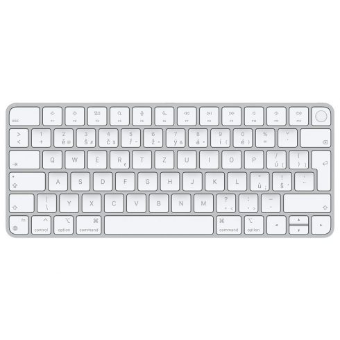 Apple Magic Keyboard Touch ID-vel Mac számítógépekhez Apple szilikonnal - cseh