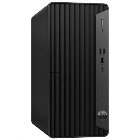 HP Pro Tower 400 G9/ i3-13100/ 8GB DDR4/ 512GB SSD/ Intel® UHD/ nincs operációs rendszer/ kbd+egér/ fekete