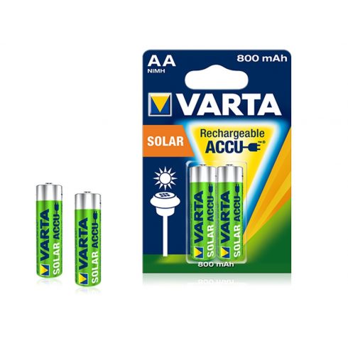 1x R-06 AA 800mAh NiMH Varta napelem