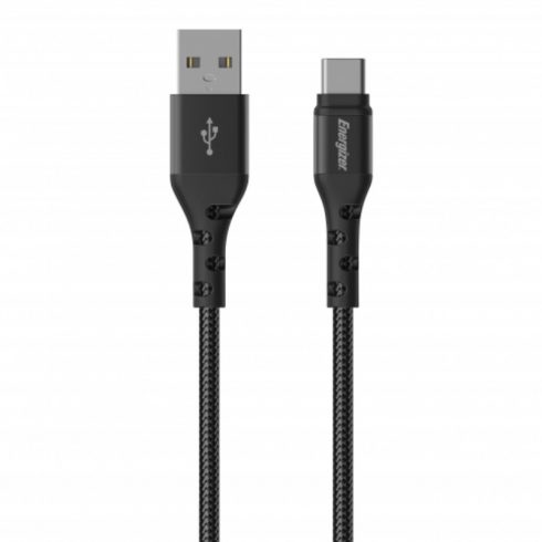 Energizer Ultimate - USB-A – USB-C összekötő kábel 2 m (fekete)