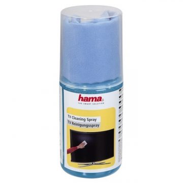   HAMA tisztító spray lapos képernyőkre/ 200 ml/ kendővel együtt