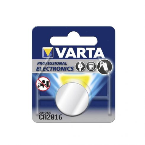 1x CR-2016 CR2016 3V Varta lítium elem