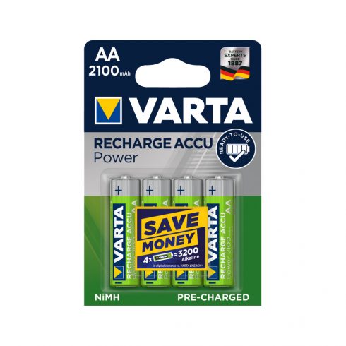 VARTA AA 2100mAh akkumulátor 4db/bl.