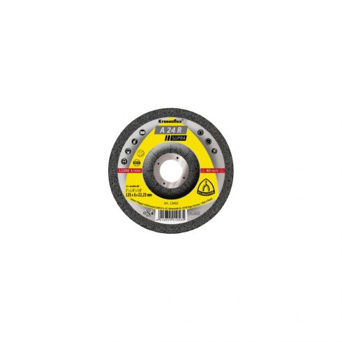 Csiszolótárcsa, acél a24rsupr.115*6.0*22 db.1[231860](kl13401)