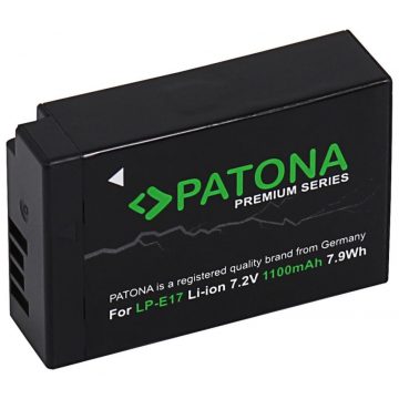   PATONA akkumulátor fotókhoz Canon LP-E17 1100mAh Li-Ion Premium