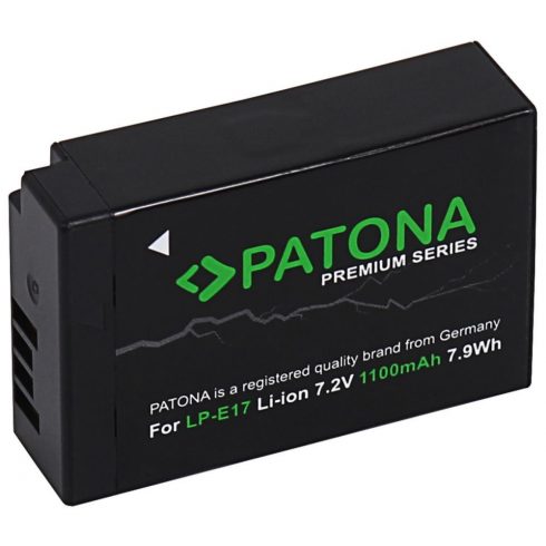 PATONA akkumulátor fotókhoz Canon LP-E17 1100mAh Li-Ion Premium