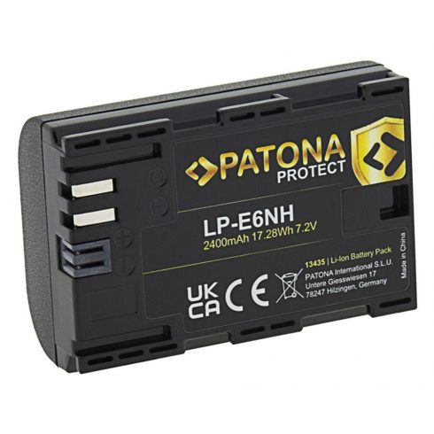 PATONA akkumulátor fotókhoz Canon LP-E6NH 2250mAh Li-Ion Protect EOS R5/R6