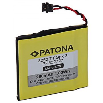   PATONA akkumulátor okosórához TomTom Spark 3 280mAh P332727