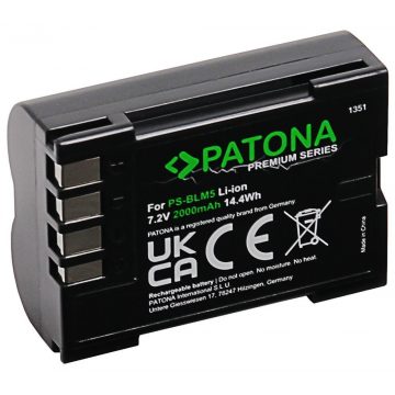   PATONA akkumulátor fotóhoz Olympus BLM1/BLM5 2000mAh Li-Ion 7.2V Premium