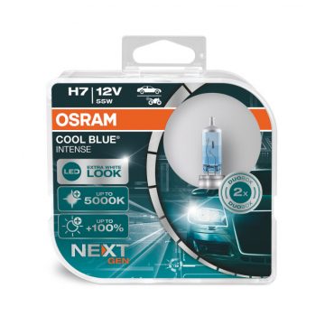   Halogén izzó Osram H7 12V 55W PX26D Cool Blue Next Gen 2 db.