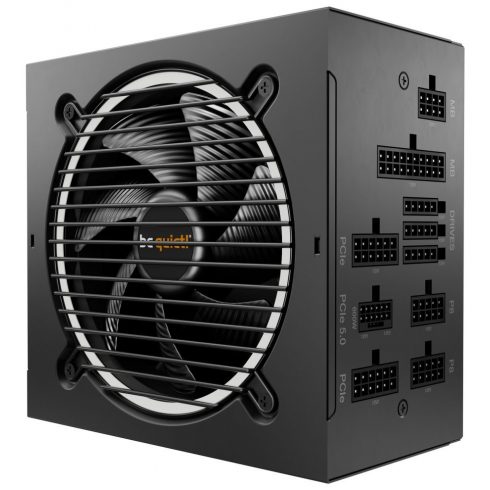 Be quiet! / Tápegység PURE POWER 12 M 850W / ATX3.0 / aktív PFC / 120mm ventilátor / 80PLUS Gold / modulární