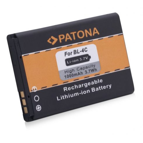 PATONA akkumulátor mobiltelefonhoz Nokia BL-4C 1000mAh 3.7V Li-Ion