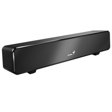   GENIUS hangszóró USB SoundBar 100/ vezetékes/ 6W/ USB/ 3.5" jack/ fekete