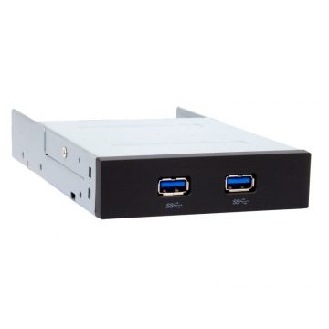 CHIEFTEC belső doboz 3,5"-ig 2x USB3.0, fekete