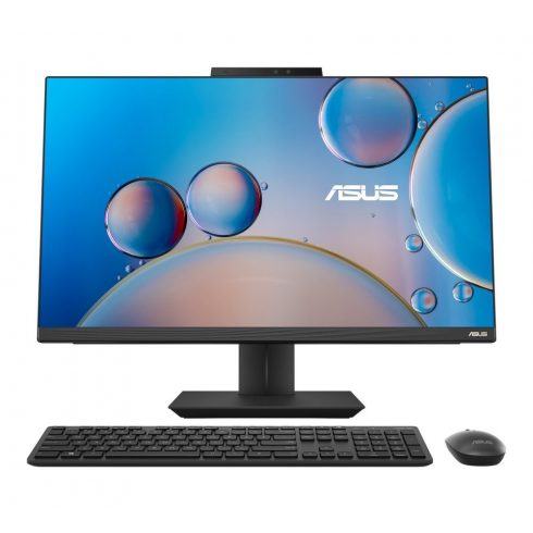 ASUS A5702/ AiO/ i7-1360P/ 32GB DDR4/ 1TB SSD/ Intel Iris Xe/ 27"FHD, matt/ W11H/ DVD-RW/ kbd+egér/ fekete