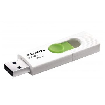 ADATA Flash lemez UV320 32GB / USB 3.1 / fehér-zöld