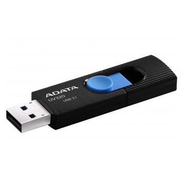 ADATA Flash lemez UV320 128GB / USB 3.1 / fekete-kék