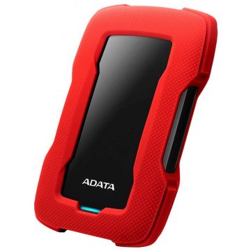   ADATA Durable Lite HD330 1TB HDD / külső / 2,5" / USB 3.1 / piros