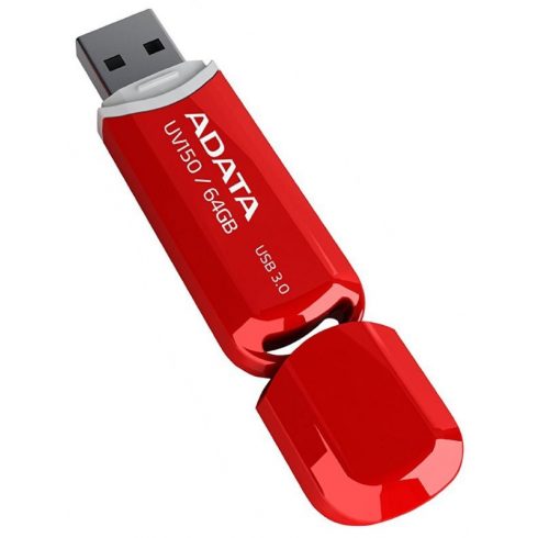 ADATA DashDrive Value UV150 64GB / USB 3.0 / piros