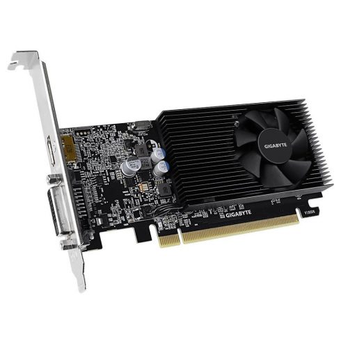 GIGABYTE GeForce GT 1030 2 GB / PCI-E / 2 GB GDDR4 / DVI-D / HDMI / Alacsony profil