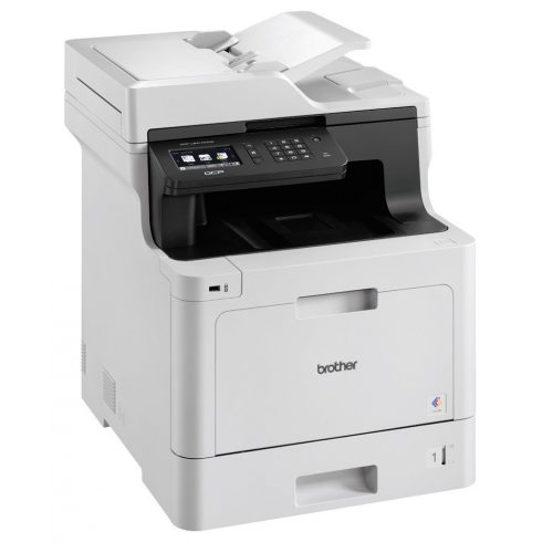 BROTHER lézer DCP-L8410CDW / A4 / 2400x600 dpi / nyomtatás / szkennelés / másolás / duplex / USB / Wi-Fi / LAN