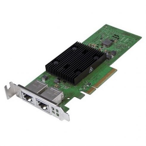 DELL 10 GbE 2 portos hálózati kártya Broadcom 57416/ 10 Gb Base-T/ PCIe / Low Profile/ PowerEdge R350,R450,R550,R650-hez