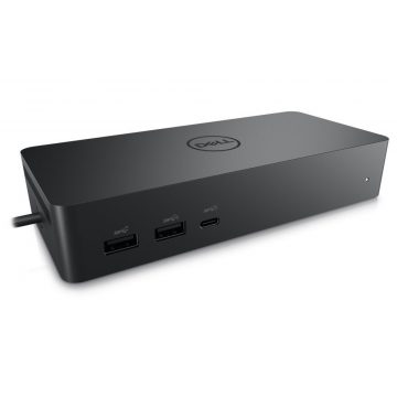   DELL UD22/ dokkoló/ Univerzális dokkoló/ USB-C/ 4x USB/ 2x USB-C/ 2x DP/ HDMI/ RJ-45/ PD 96W