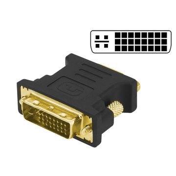 92-103# Adapter dvi dugó - vga 15 tűs aljzat