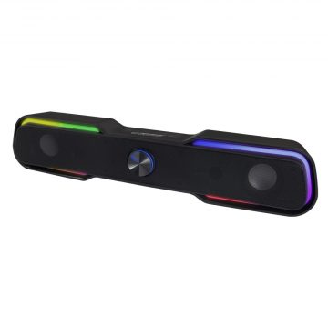   EGS101 Esperanza USB hangszóró/soundbar LED szivárványos apala