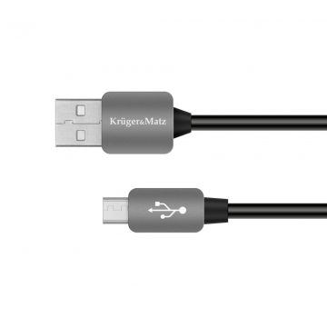 USB - micro USB dugós kábel 1,0 m Kruger & Matz