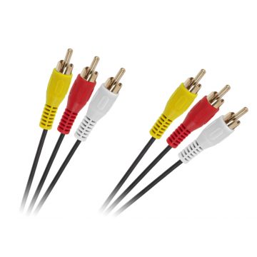 Kábel 3 x RCA - 3 x RCA 2 m