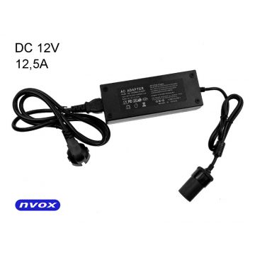   Stabilizált tápegység 12V-os szivargyújtó aljzattal, 150W... (NVOX 125A12V)