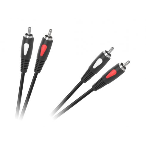 2RCA-2RCA kábel 0,5 m Cabletech Eco-Line