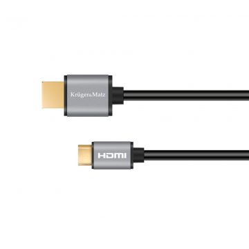 HDMI - mini HDMI kábel 1,8 m Kruger & Matz Basic