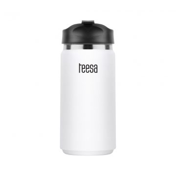 TEESA termikus bögre 350 ml fehér