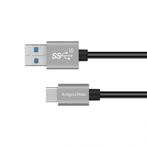 USB – C típusú USB-kábel 10 Gbps 0,5 m Kruger&Matz Basic