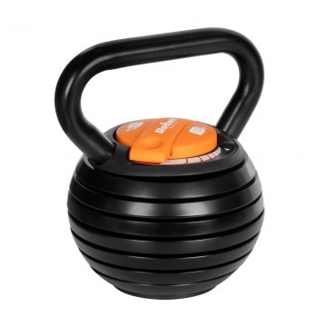   Automatikusan állítható öntöttvas kettlebell 18 kg REBEL ACTIVE