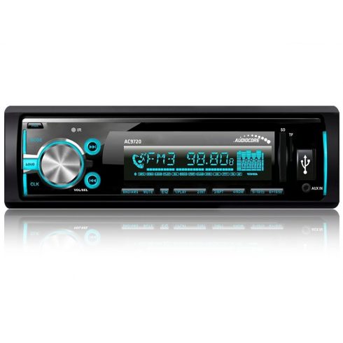 Audiocore AC9720 B MP3/WMA/USB/RDS/SD ISO Bluetooth Multicolor rádiólejátszó