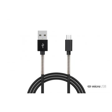 USB micro usb fulllink kábel 1 m 2.4a amio-01431