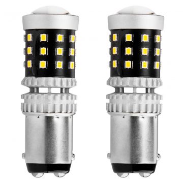   Canbus LED izzók 2016 39smd 1157 bay15d p21/5w fehér 12v 24v amio-02800