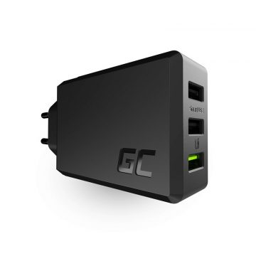   3 portos töltő GC ChargeSource3 3xUSB 30W gyorstöltéssel Ultra Charge i Smart Charge