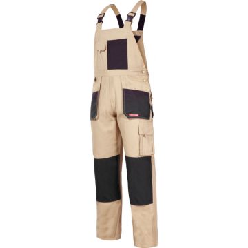 Bézs dungarees, 100% pamut, "xl (56)", ce, lahti