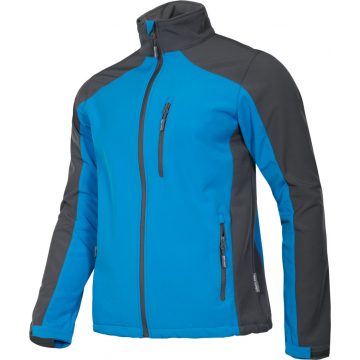 Kék-szürke softshell kabát, "2xl", ce, lahti