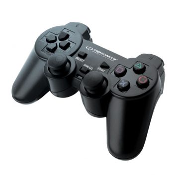 EG106 Gamepad PS2/PS3/PC USB Corsair fekete Esperanza