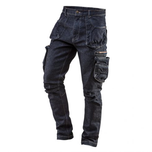 5 zsebes DENIM munkanadrág, XXXL méretben