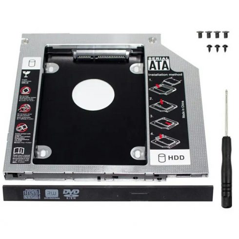 AK184B Pocket 2,5 HDD 9,5 mm-es SATA SSD