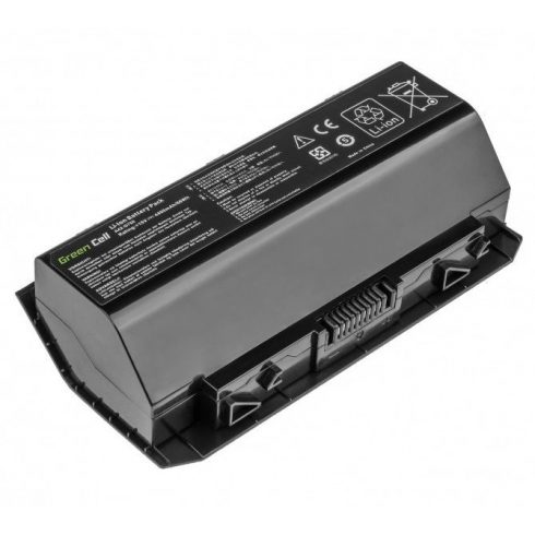 Green Cell/ AS159/ 15V/ 4400 mAh/ Li-Ion/ A42-G750/ Asus G750, G750J, G750JH/ nem eredeti