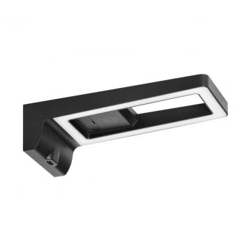   ARTUS LED szekrény alatti lámpa 3W, 225lm, 4000K, érintőkapcsolóval és USB-vel, fekete