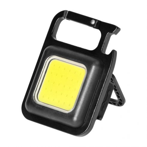 Mini COB LED zseblámpa, 400lm, 500 mAh, 6500K